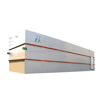 Bioréacteur à membrane Mbr d'effluent Usine de traitement des eaux usées domestiques pour restaurant
