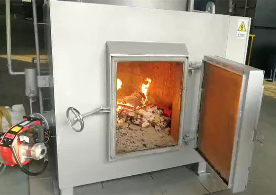 Collecteur de déchets personnalisé machine d'incinération de déchets industriels sans fumée