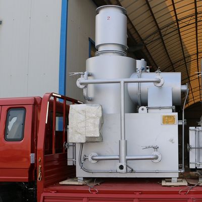2300 kg Poids 10-500 kg/h Incinérateur sans fumée pour machines d'élimination des déchets hospitaliers