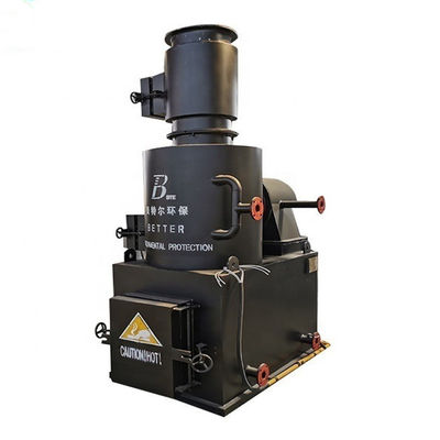 Éliminateur de déchets alimentaires Mini machine d'incinération de déchets d'animaux à puissance de 0,37 kW