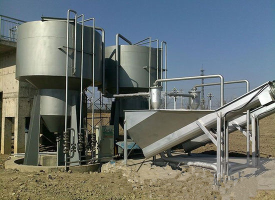 Machine de traitement des eaux usées pour séparateur cyclonique de sable avec support technique vidéo