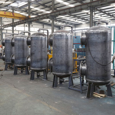Réservoir de filtration de l'eau au charbon actif PLC pour équipement de purification de l'eau