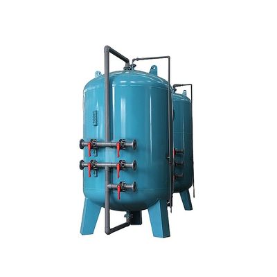 Machine de filtration mécanique des eaux usées au charbon actif pour clarificateur d'eaux usées 6*10M Taille