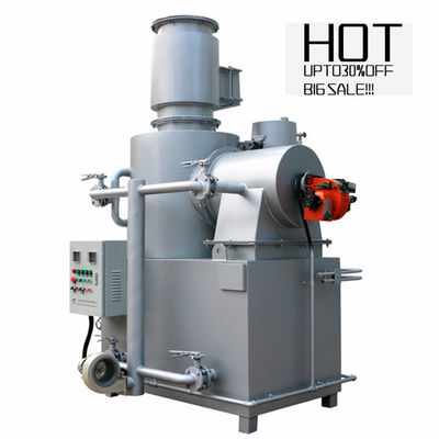 Petite machine d'incinération pour hôpitaux Usine de pyrolyse non fumée pour l'élimination sûre des déchets