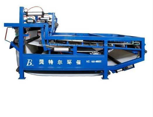 Presses à filtrage à bande de traitement de déshydratation des boues en acier inoxydable/en acier au carbone