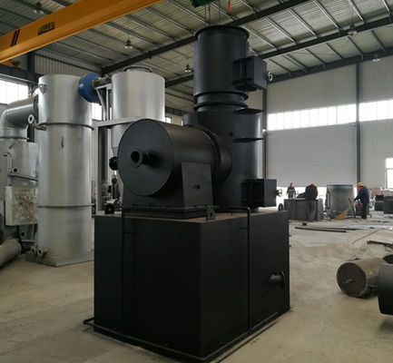 Usine de traitement des déchets de volaille de couleur personnalisée pour un élimination écologique