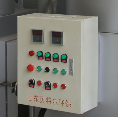 Vidéo-inspection fournie Machine à double chambre pour l'incinération des déchets agricoles