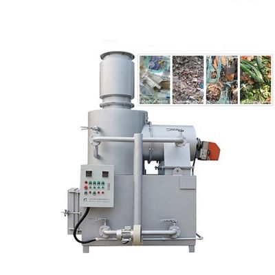 Incinérateur à déchiqueteuse de déchets Silver Grey 500L/H pour une gestion sûre et durable des déchets