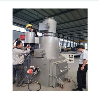 Machine de crémation à moteur sans fumée avec inspection vidéo
