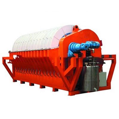 Machine de purification de l'eau de gâteau à faible humidité 6.6-30.37kw Puissance de fonctionnement Filtre à vide