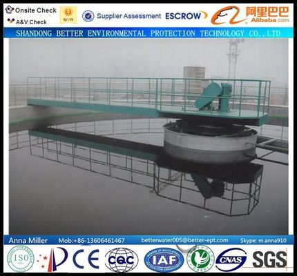 Type de conduite périphérique aspirateur de boues Diamètre de la machine de grattage de boues de pont complet