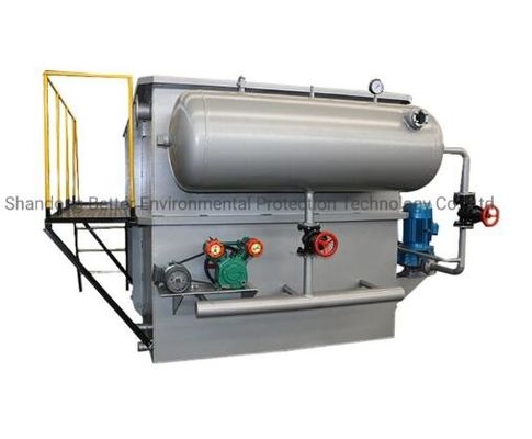 Traitement des eaux usées industrielles Système DAF avec matériau vert en acier inoxydable et grattoir