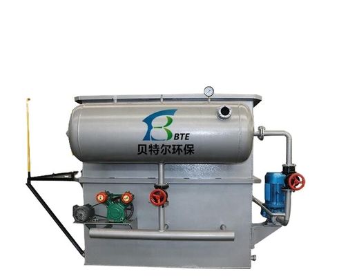 Traitement des eaux usées industrielles Système DAF avec matériau vert en acier inoxydable et grattoir