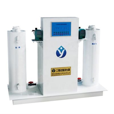 Générateur électrolytique de ClO2 pour le traitement des eaux usées fonction de pression négative