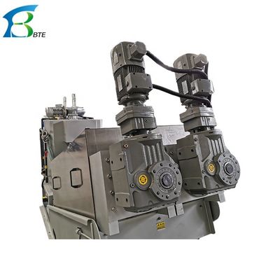 Déchets alimentaires Traitement des eaux usées Volute Machine de déshydratation des boues usine pour la maison
