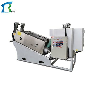 Déchets alimentaires Traitement des eaux usées Volute Machine de déshydratation des boues usine pour la maison