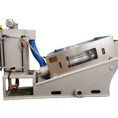 Machine à déshydratation des boues à vis de 500 kg pour les systèmes de traitement des eaux usées