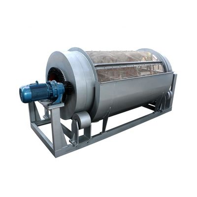 Machine à filtre à tambour rotatif à haute productivité pour l'élimination des algues en acier inoxydable