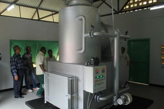 Incinérateur de déchets plastiques d'usine Équipement de protection de l'environnement Capacité 750L/h