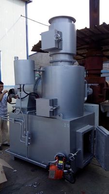 Incinérateur de déchets plastiques d'usine Équipement de protection de l'environnement Capacité 750L/h