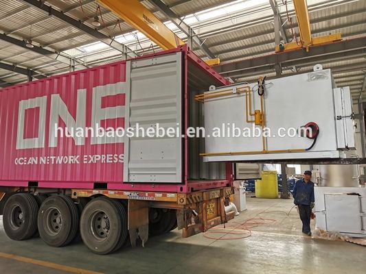 Incinérateur de déchets plastiques d'usine Équipement de protection de l'environnement Capacité 750L/h