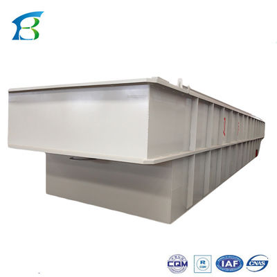 Machine de flottaison d'air dissous de taille personnalisée pour l'élimination des eaux usées des abattoirs