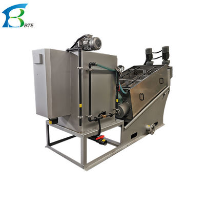 Machine de séchage du fumier de vache de 1000 L/heure de productivité avec vidéo-inspection de sortie