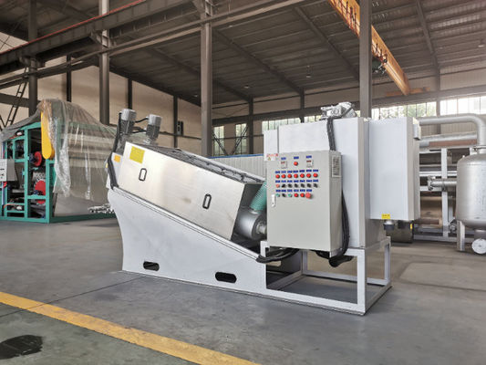 Machine de séchage du fumier de vache de 1000 L/heure de productivité avec vidéo-inspection de sortie