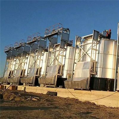 Machine de traitement du fumier de poulet de 8 à 12 m3 de capacité pour la production d'engrais
