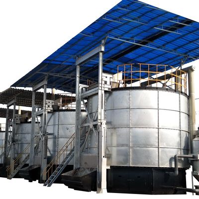 Machine de traitement de fermentation de bio-engrais avec matière première en acier inoxydable