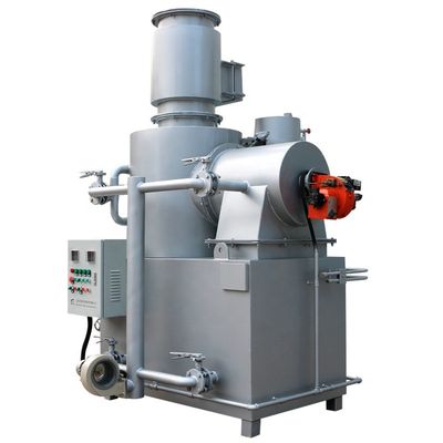 Incinérateur portable sans fumée pour l'élimination des déchets industriels et généraux dans les hôpitaux