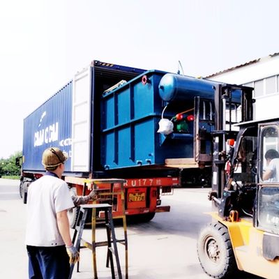 Appareil de flottaison d'air dissous pour purificateur industriel d'eau en vert