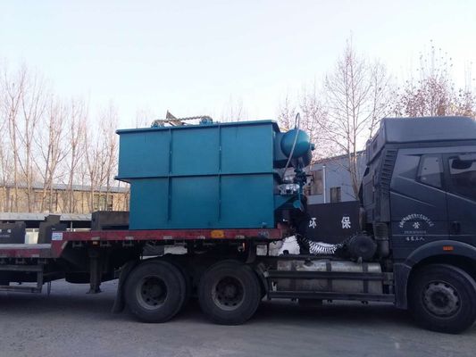 Appareil de flottaison d'air dissous pour purificateur industriel d'eau en vert
