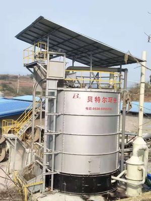 Réservoir de fermentation d'engrais en acier inoxydable 304 pour une agriculture durable