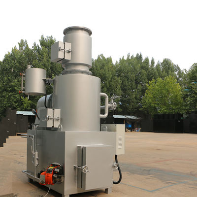 0Équipement de recyclage de déchets de.37 kW pour un incinérateur de déchets et de déchets de PCB de 20 à 500 kg par lot
