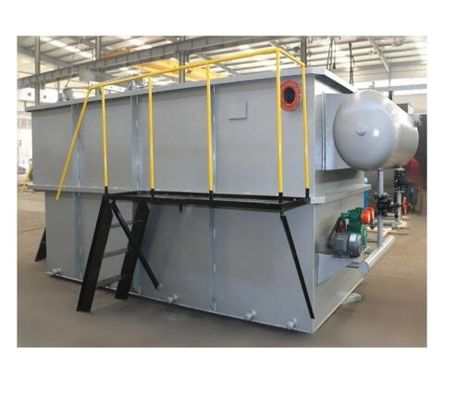 Machine automatique de flottaison de l'air dissous pour la séparation des solides et capacité 5 à 300 m3/h