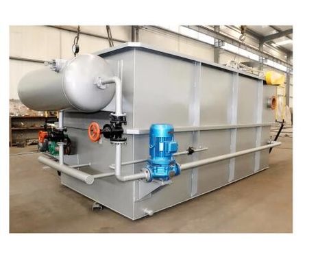 Machine automatique de flottaison de l'air dissous pour la séparation des solides et capacité 5 à 300 m3/h