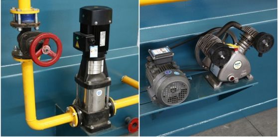 Machine automatique de flottaison de l'air dissous pour la séparation des solides et capacité 5 à 300 m3/h