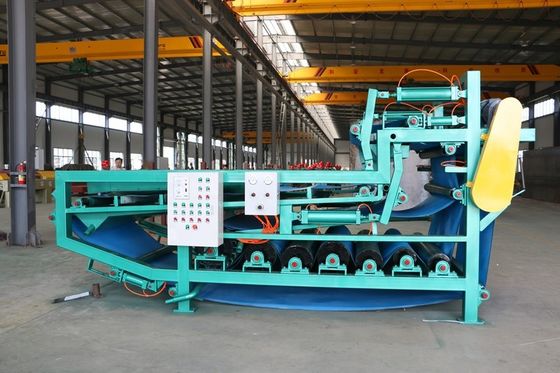 Presses automatiques à filtres à courroie pour la séparation continue de liquides solides dans les hôtels