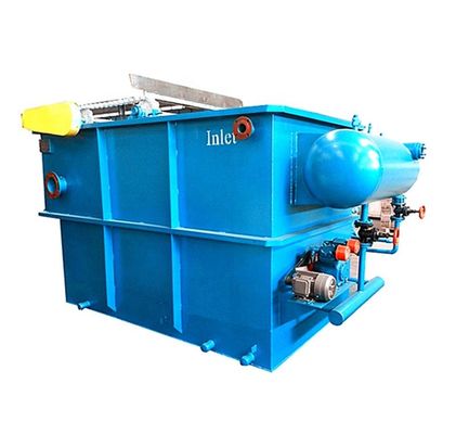 Réservoir de traitement des eaux usées pour le système de DAF septique en acier à flotation à air dissous 220V / 380V