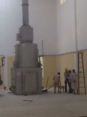 Protection de l'environnement Usine municipale de recyclage des déchets avec un collecteur de déchets de 0,37 kW