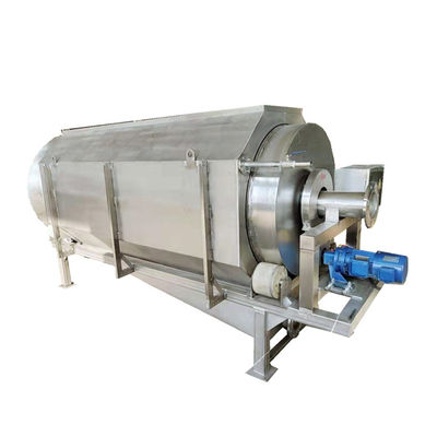 Pré-traitement Machine de filtration de l'eau à tambour rotatif avec tamis SS304 316 et microfiltre