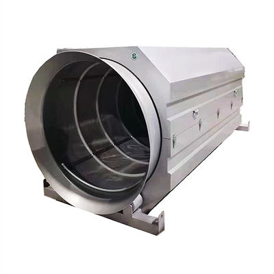 Filtre à tambour rotatif pour la filtration des boissons à base de jus et des eaux usées industrielles de 0,1 à 0,5 mm