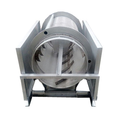Filtre à tambour rotatif pour la filtration des boissons à base de jus et des eaux usées industrielles de 0,1 à 0,5 mm