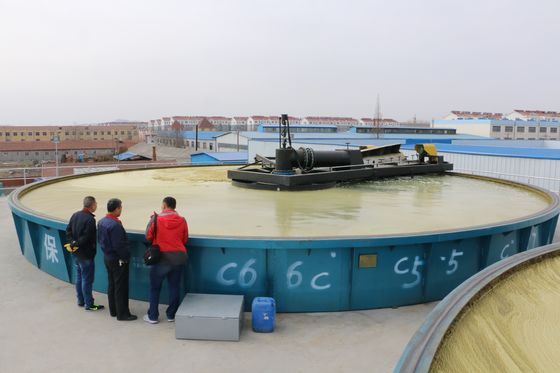 Appareil de flottaison à air peu profond pour le traitement et la performance des eaux usées par nickelage