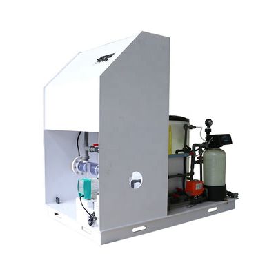 Générateur à hypochlorite de sodium contrôlé par PLC pour la production de chlore par électrolyse de saumure