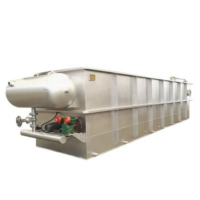 Différents modèles de séparateur d'huile et d'eau de traitement des eaux usées DAF