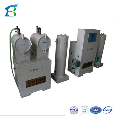 Générateur de dioxyde de chlore par électrolyse pour désinfection des eaux usées personnalisables