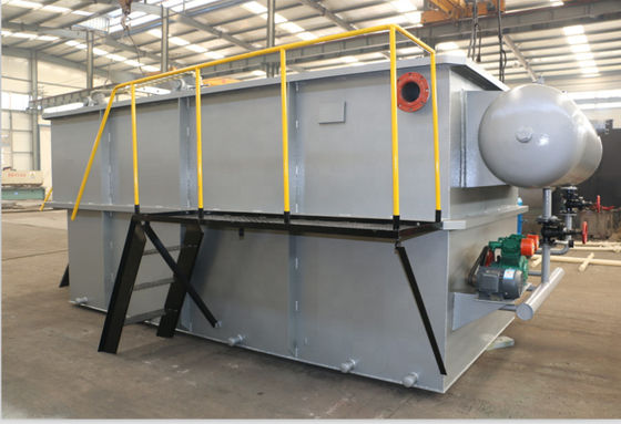 Installation de traitement des eaux usées oléagineuses de 5 à 10 m3/h avec petite unité DAF 1 de composants de base