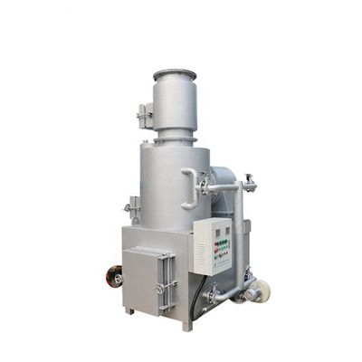 Incinérateur à 850-1200 °C sans fumée destiné à l'élimination des déchets ménagers et de petits déchets